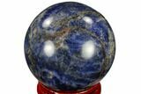 Polished Sodalite Sphere #116144-1